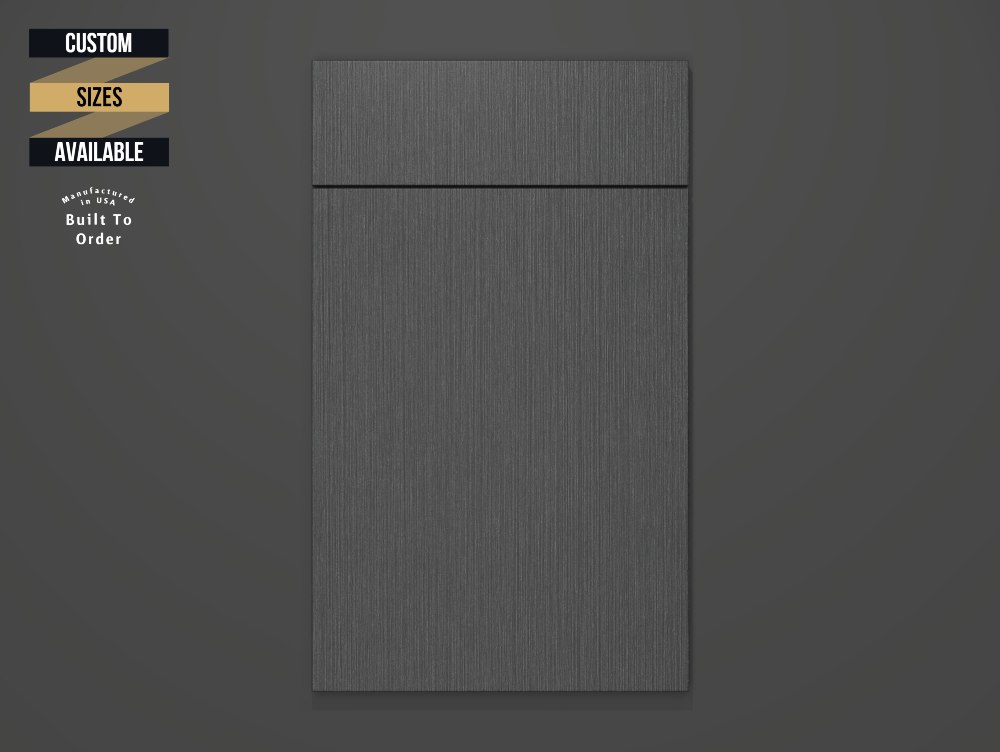 Satin Dusk Sample Door on Grey Background